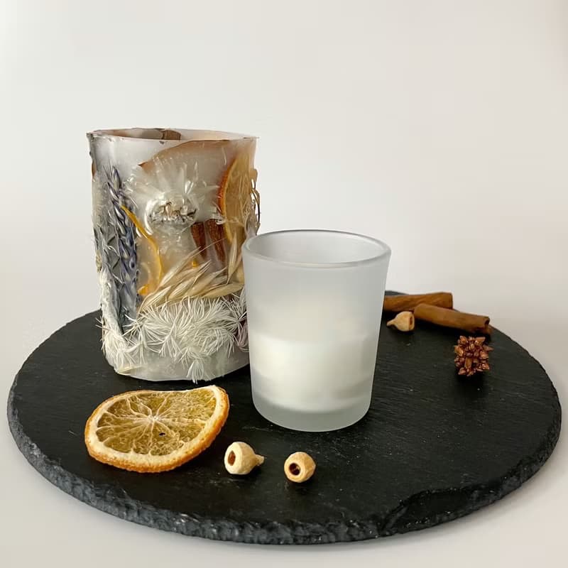【青手作】立體不凋花燭杯 | 禮物 | 送禮| 蠟燭 | 燭杯