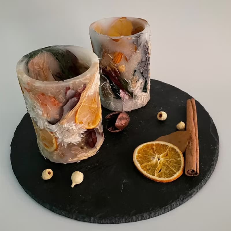 【青手作】立體不凋花燭杯 | 禮物 | 送禮| 蠟燭 | 燭杯