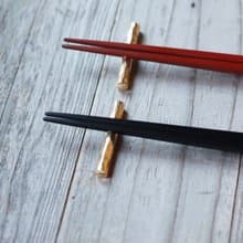 樹枝造型 黃銅筷架