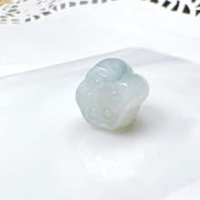 飄藍花翡翠蓮藕吊墜 | 天然緬甸A貨翡翠 |  送禮