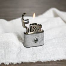 純銅復古老式煤油打火機