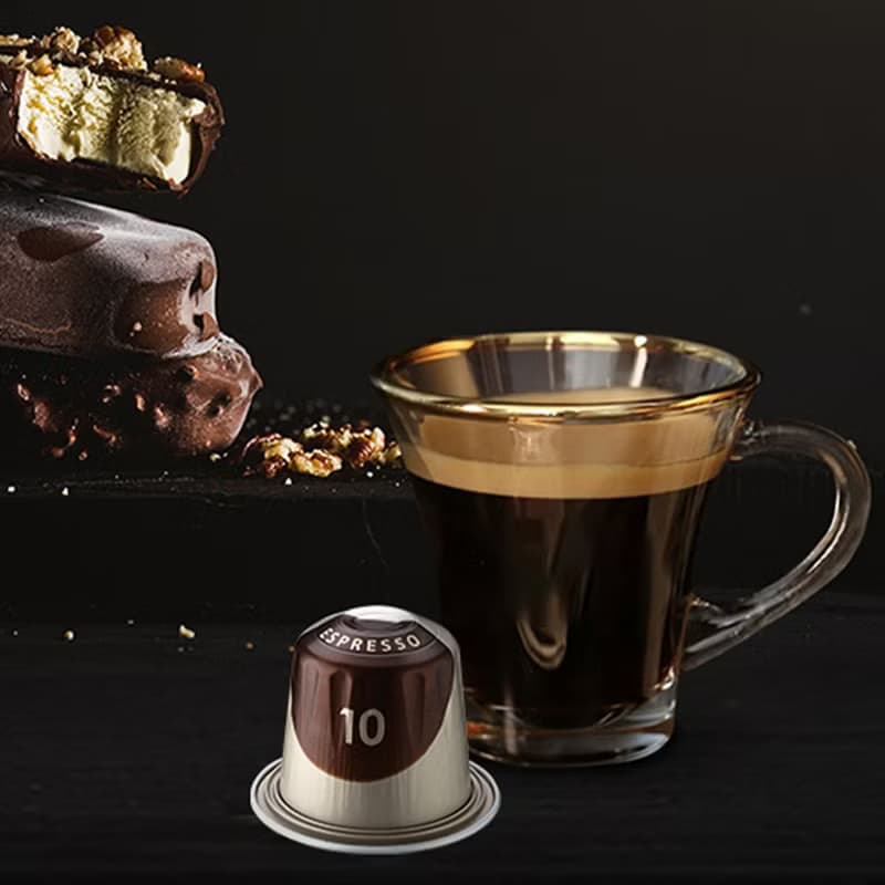 【免運特惠】心想膠囊咖啡espresso10號家用黑咖啡機意式濃縮80粒