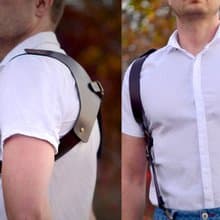 Leather handmade suspenders for mens. Handmade Suspenders. Braces. Wedding Groom
