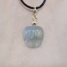 【親翠】天然翡翠 睛底高冰玻四塊腹肌 四葉有成美項鍊 送禮首選