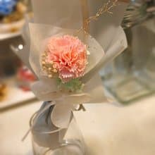 康乃馨香皂花乾燥花束