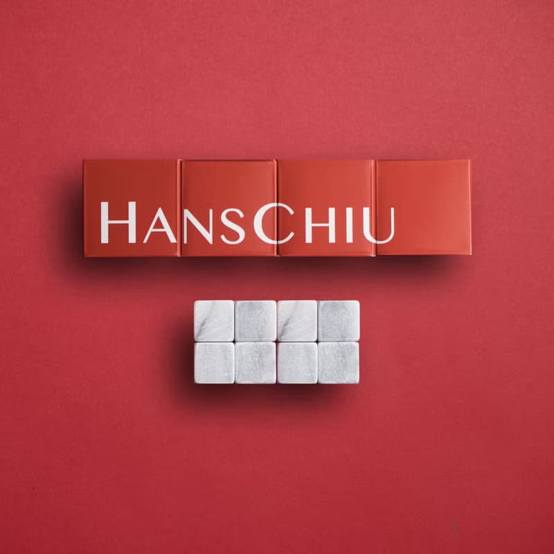 【新婚禮物】品酒禮盒/ 手工玻璃酒杯&大理石冰磚 轉出好運