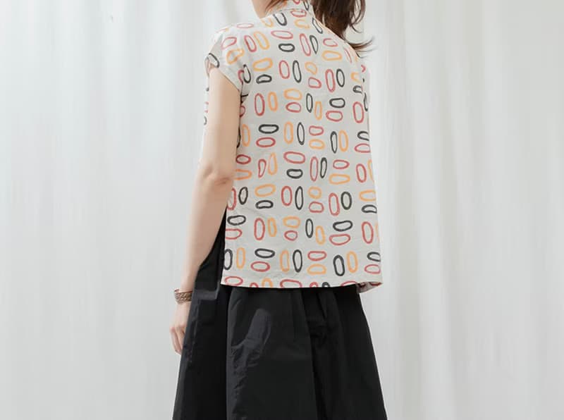 搞怪趣味 少女藝術裝飾印花圖案短袖小衫