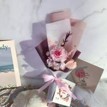 【母親節系列】康乃馨永生花 迷你花束