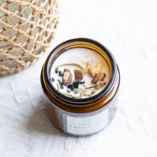 聖木淨化蠟燭 天然大豆蠟燭 融蠟燈蠟燭 100g 單顆蠟燭