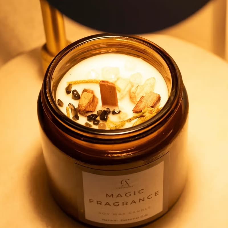 聖木淨化蠟燭 天然大豆蠟燭 融蠟燈蠟燭 100g 單顆蠟燭