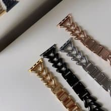 Apple Watch | V型稻穗不鏽鋼金屬錶帶