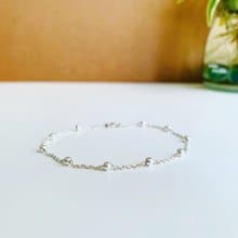 925純銀 / 可愛百搭 • 大銀珠手鍊