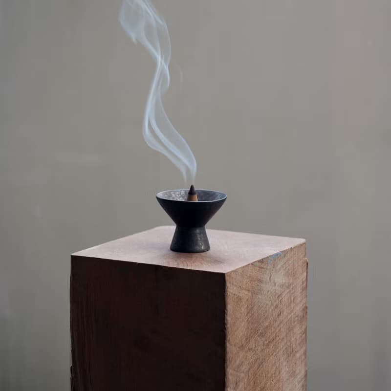 手作陶瓷塔香杯 家居冥想 耐高溫 極簡禪意 靜思禮物 瑜伽茶道