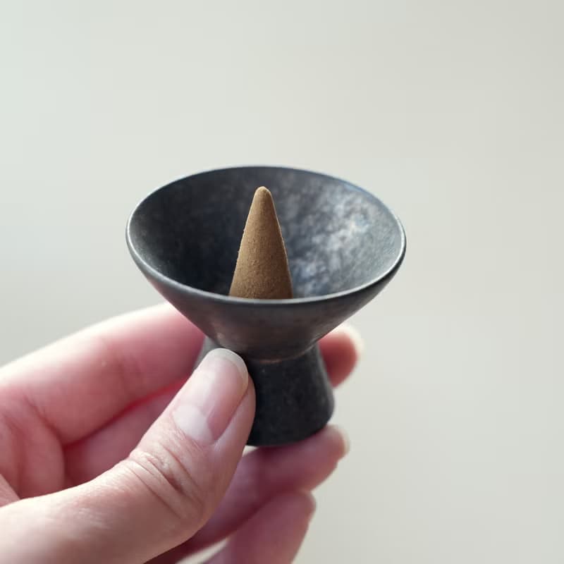 手作陶瓷塔香杯 家居冥想 耐高溫 極簡禪意 靜思禮物 瑜伽茶道
