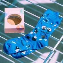 西班牙 DOIY 襪子十二星座系列棉質男女彩色潮襪中筒襪創意禮物