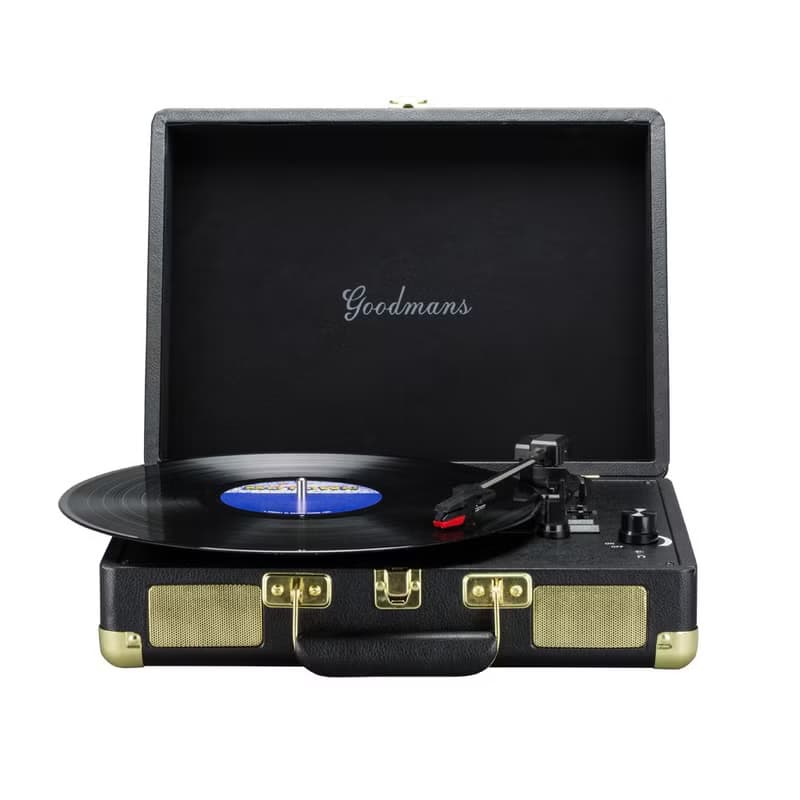【聖誕禮物】Goodmans Ealing Turntable 英國手提箱黑膠唱片機