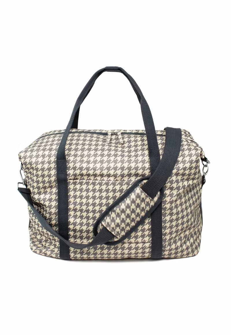 英國Kind Bag-環保周末包-千鳥格紋
