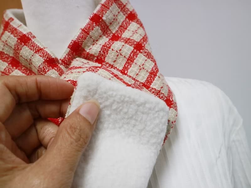 蝴蝶結款 可調式短圍巾.scarf 保暖圍脖雙面雙色 大人.小孩均適用
