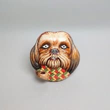西施犬擴香器01(手工陶製品)
