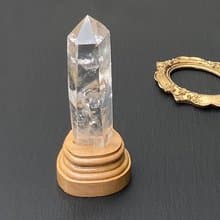 天使之翼 天然冰透彩紅藍針白水晶能量 水晶柱 開運//辟邪//擋煞