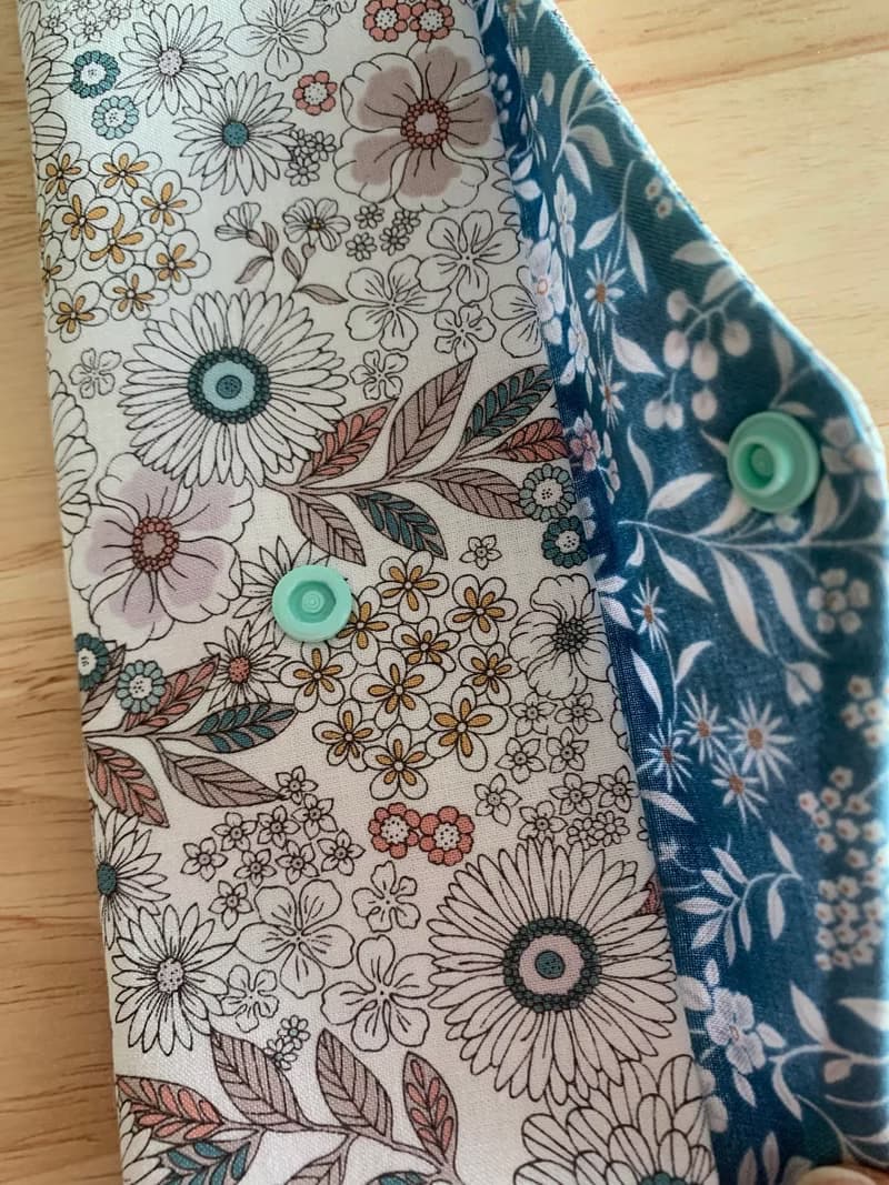 文青風環保純棉筷袋 微笑向日葵 清新白 日本 潮物 收納 手作餐具