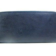 長財布　ラウンドファスナー　アリゾナ ネイビー