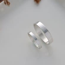 ni.kou 純銀 木紋 情侶戒 婚戒 對戒