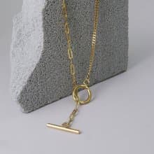 【NEW新品上市】率性。拼接項鍊