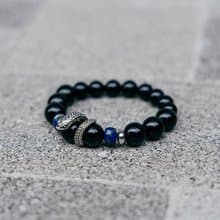 【Montagne】蛇年限定 | Asclepius | 黑曜石。青金石