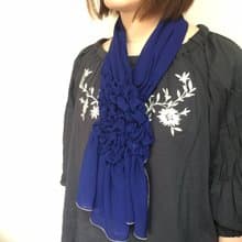 Ballett Air-lady バレット エアーレディー ワンタッチ装着のシャーリングスカーフ ご家庭で洗濯可能