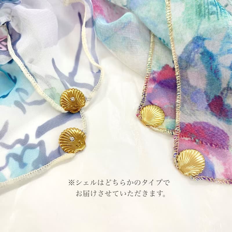 Ballett Air-lady バレット エアーレディー ワンタッチ装着のシャーリングスカーフ ご家庭で洗濯可能