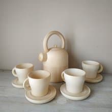 Wooden Toy Tea Set Big