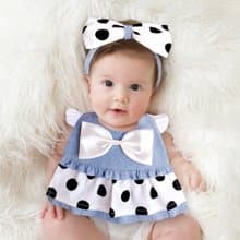 PUREST 赫本點點小公主 牛仔很乖 寶寶彌月 嬰兒 新生兒 禮盒組