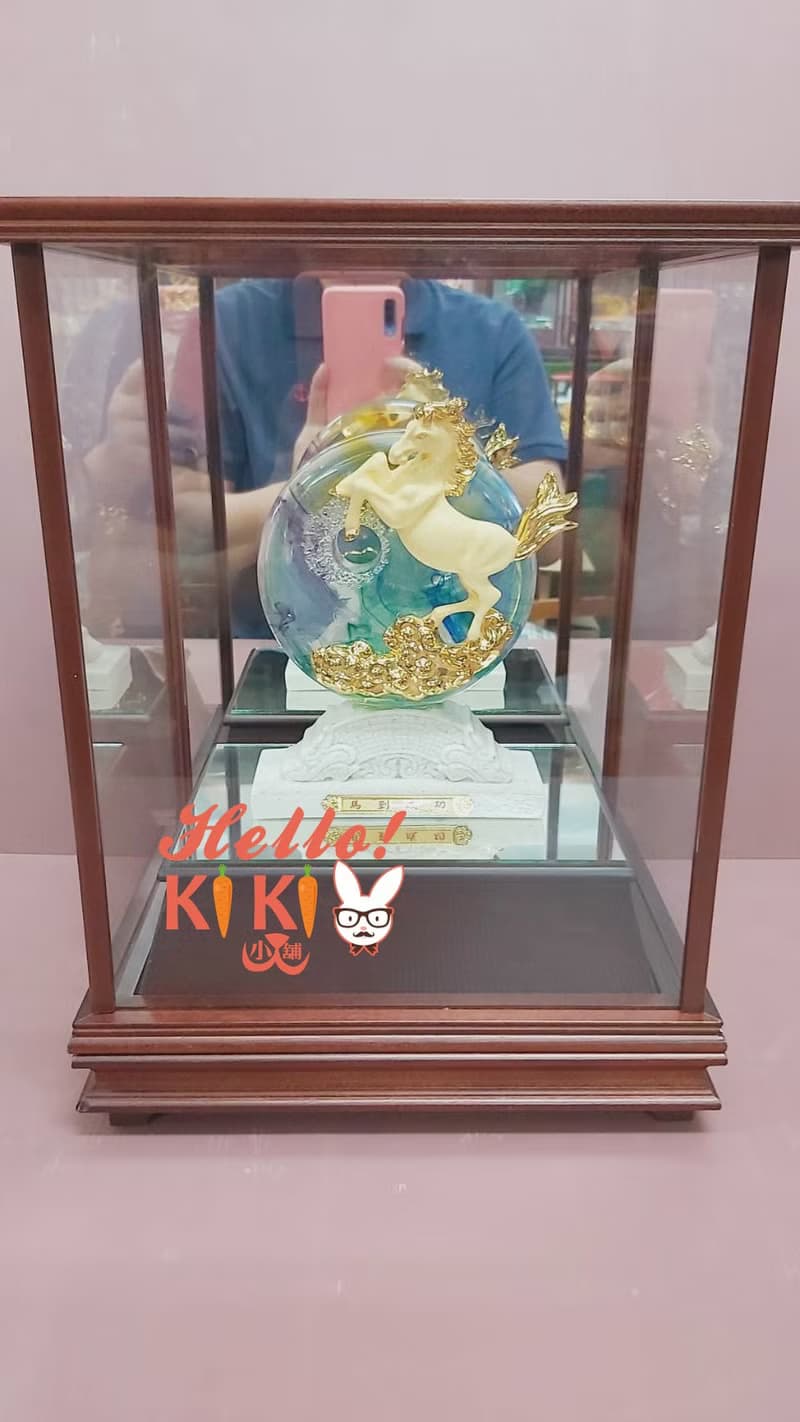 琉璃金箔 奔騰 開幕送禮 升遷禮物 退休禮物 新居落送禮 喬遷賀禮