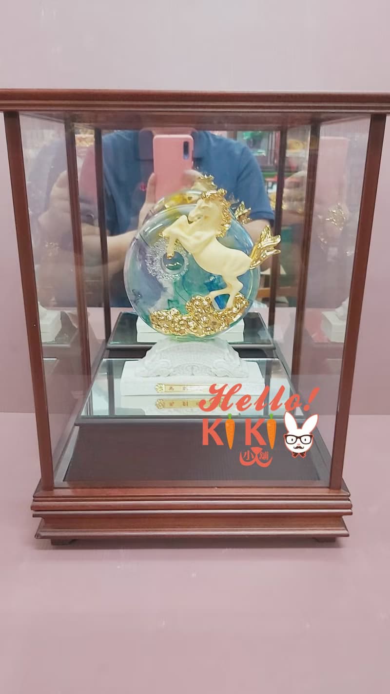 琉璃金箔 奔騰 開幕送禮 升遷禮物 退休禮物 新居落送禮 喬遷賀禮