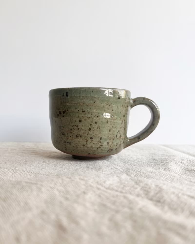 沉綠 咖啡杯 | 陶器皿