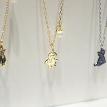 【Moomin】LittleMy 阿美珍珠純銀項鏈