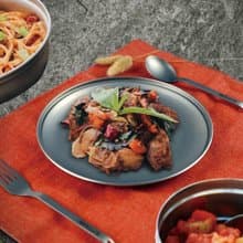 純鈦福氣盤 21cm鈦盤 露營登山 烤肉 餐盤 金屬盤 鈦盤