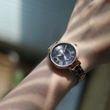 Hush Puppies 復刻羅馬休閒女錶(HP3900)-藍