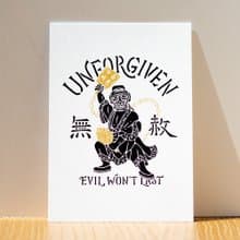 臺灣好風光明信片-無赦八家將 台灣紀念品/禮物