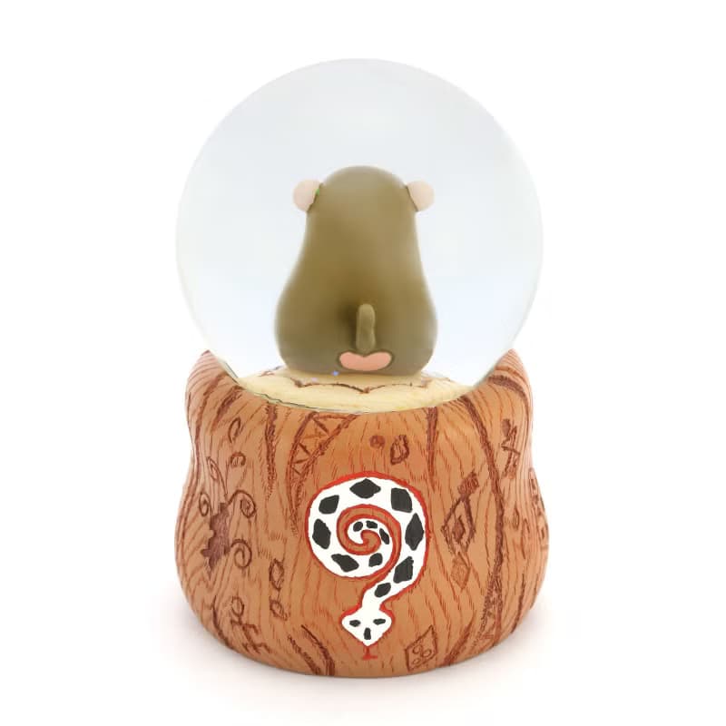臺灣意象-獼猴 水晶球擺飾生日彌月聖誕交換禮物燈光伴手禮原住民