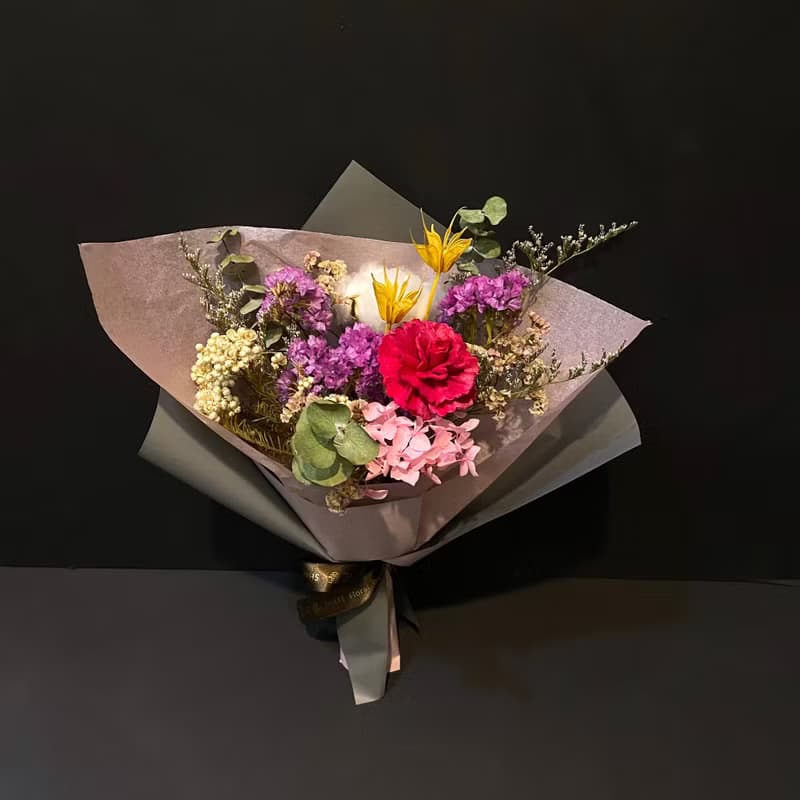 甜蜜絮語乾燥花束 自用佈置空間或送禮心意皆適宜