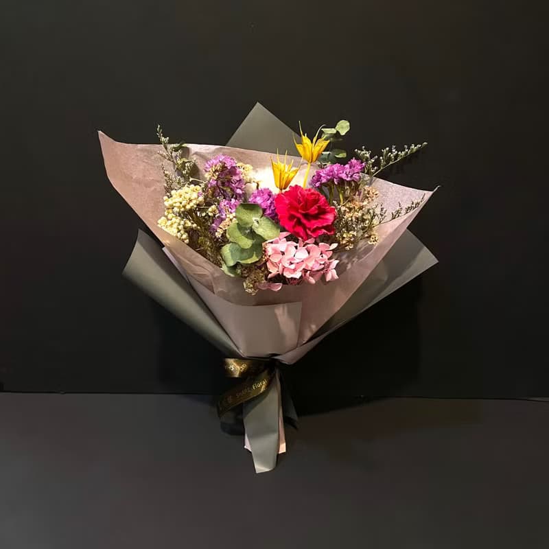 甜蜜絮語乾燥花束 自用佈置空間或送禮心意皆適宜