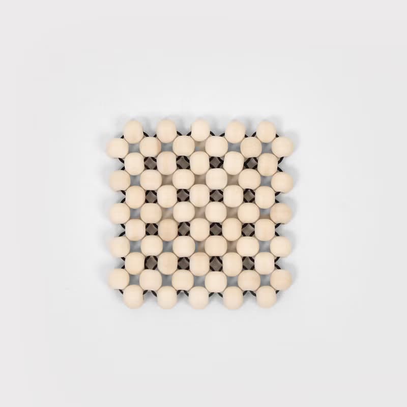 Scandi Coaster (s) /Black Line