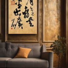 書法-無框畫 | 喬遷禮物 | 開店 | 民宿佈置 | 搬新家 | 裝飾畫