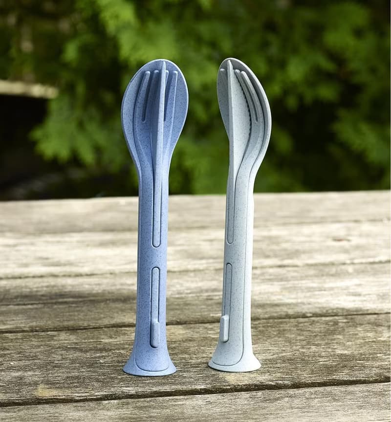 德國koziol KLIKK POCKET CUTLERY有機餐具 │ 口袋3件組
