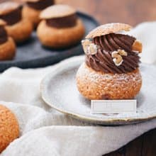 脆皮巧克力泡芙