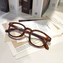 Sightus 抗藍光老花眼鏡/ 亞洲版型經典波士頓框/ 茶龜