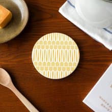 【錦源興】蒼蠅拍陶瓷吸水杯墊 l 底部防滑 鶯歌陶瓷製 禮物