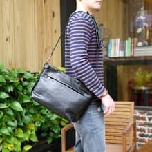 經典大人味 軟牛皮革職人款側背包 Made in Japan by suolo